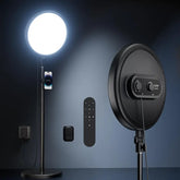Large Ring Light with 79 Inch Stand Dimmable LED Light with Phone Holder