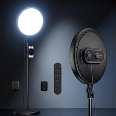 Large Ring Light with 79 Inch Stand Dimmable LED Light with Phone Holder