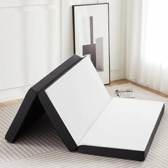 Tri Fold Memory Foam Mattress Portable Folding Mattress with Washable Cover