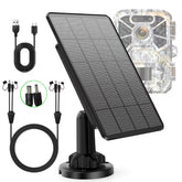 12V/6V Solar Panel with 5000mAh Battery for Trail Cameras