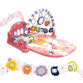 Baby Play Gym & Activity Mat Piano Play Area with Music, Lights & Sensory Toys