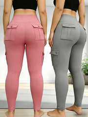 3-Pack Of Large Size Big Pocket Pants | Various Colors
