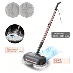 10 in 1 Electric Rotating Steam Mop Multi Purpose Floor & Household Steam Cleaner