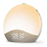 Sunrise Alarm Clock with White Noise Bluetooth Speaker, Night Light & Wake Up Light