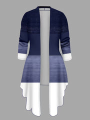 Women’s 3-piece printed cardigan suit set
