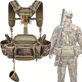 pack with 9 pockets and rifle holder