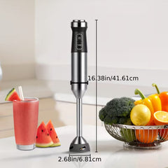 7-in-1 1000W Immersion Blender – 20-Speed Hand Blender with Turbo Mode