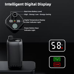 Portable rechargeable camping