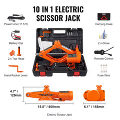3-ton electric scissor jack for quick tire changes