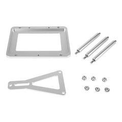Universal billet aluminum battery tray hold-down mount
