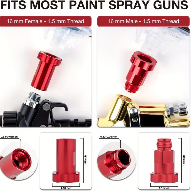 50-piece disposable paint spray cup liner system