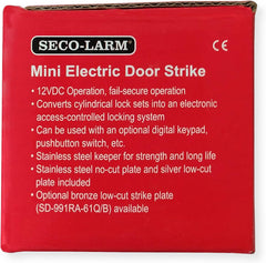 Seco-Larm SD-991A-D1Q Enforcer Mini No-Cut Electric Door Strike, Fail-Secure