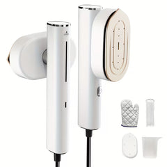 2 in 1 Garment Steamer & Iron Portable Travel Steamer with Fast Heat Up