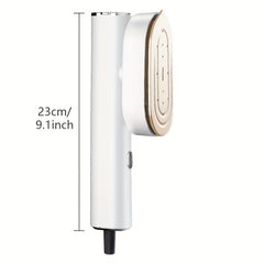 2 in 1 Garment Steamer & Iron Portable Travel Steamer with Fast Heat Up