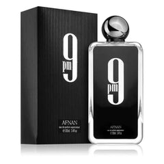 Afnan 9PM Eau de Parfum for Men Amber Vanilla Scent, 3.4 oz Spray