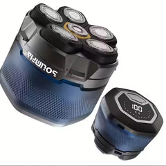 6D rechargeable electric head and beard shaver