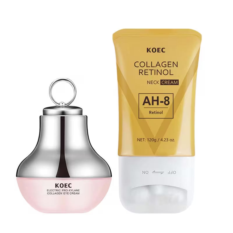 Neck & Eye Care Revitalizing Skincare Set Hydrating Moisturizer Treatment