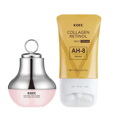 Neck & Eye Care Revitalizing Skincare Set Hydrating Moisturizer Treatment
