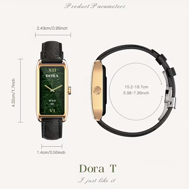 Women’s AMOLED fitness smartwatch with sports modes