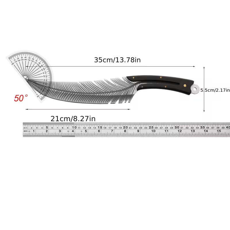 Hand Forged High Carbon Steel Boning Knife Meat Cutting Knife with Sheath