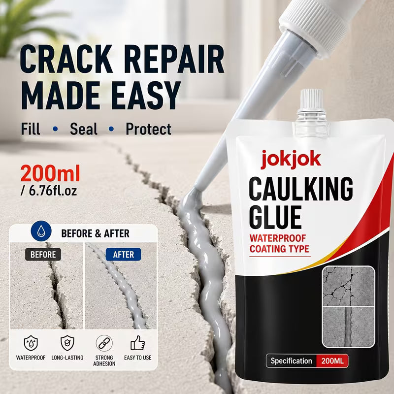 Self-Sealing Concrete Filler - Easy Application, Formula, Strong Adhesion