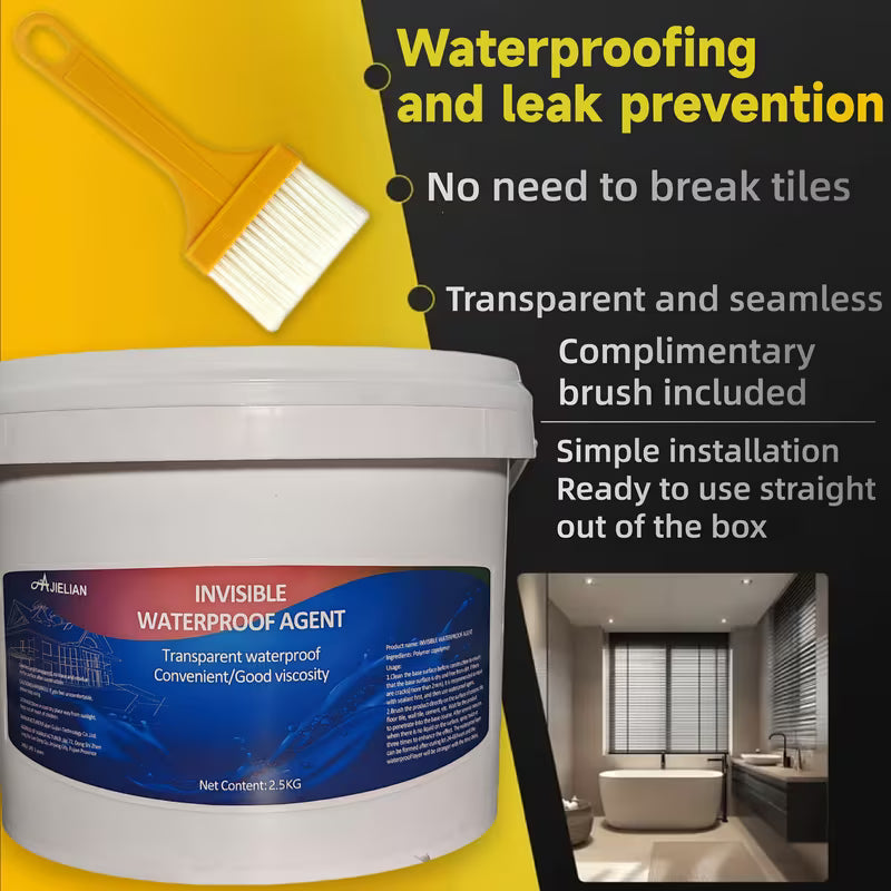 2500g Transparent Waterproofing Adhesive – Roof & Wall Leak Repair Sealant