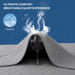 Waterproof Deep Pocket Mattress Protector Quilted Breathable Cover for 6 16 Inch Mattresses