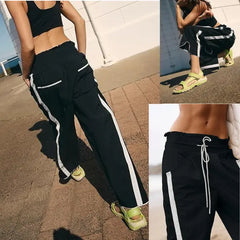 Women's Lightweight Quick Dry Barrel Pants Travel, Hiking & Workout Pants with Pockets