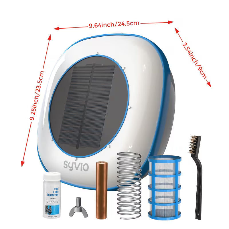 Solar Pool Ionizer – Floating Water Purifier for Pools up to 45,000 Gallons