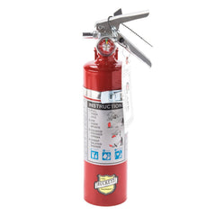 Buckeye 13315 ABC Multipurpose Dry Chemical Hand Held Fire Extinguisher with Aluminum Valve & Vehicle Bracket, 2.5 lb