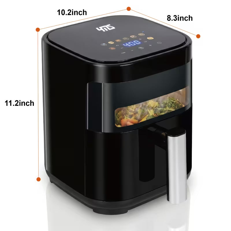8.5QT Air Fryer – Large Capacity, 8 Presets & Touchscreen Controls