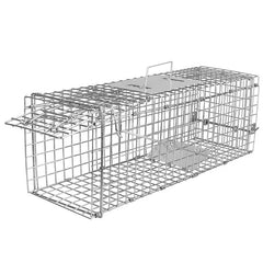 23" Humane Animal Trap Cage – Heavy-Duty Folding Catch & Release Rodent Trap