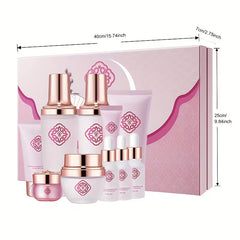 10-Piece Ganoderma Skincare Gift Set – Moisturizing & Firming Skin Care Routine