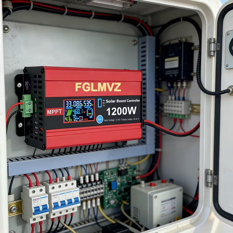 30A MPPT solar boost controller for lead-acid and lithium batteries