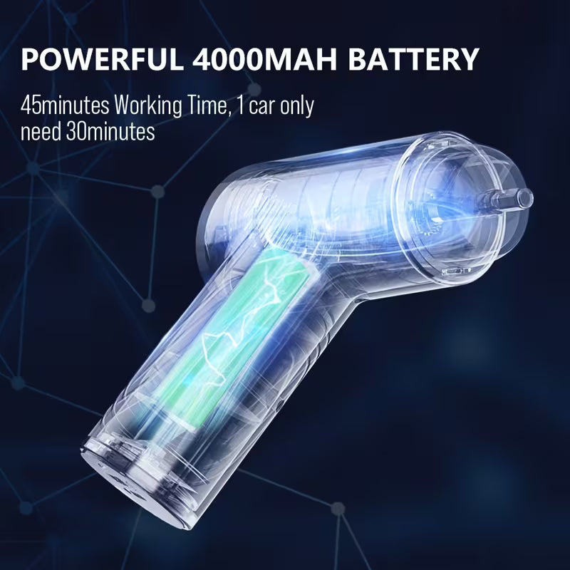 100W cordless car polisher for waxing and scratch repair