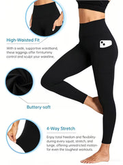 5-piece tummy control hip-lifting leggings set