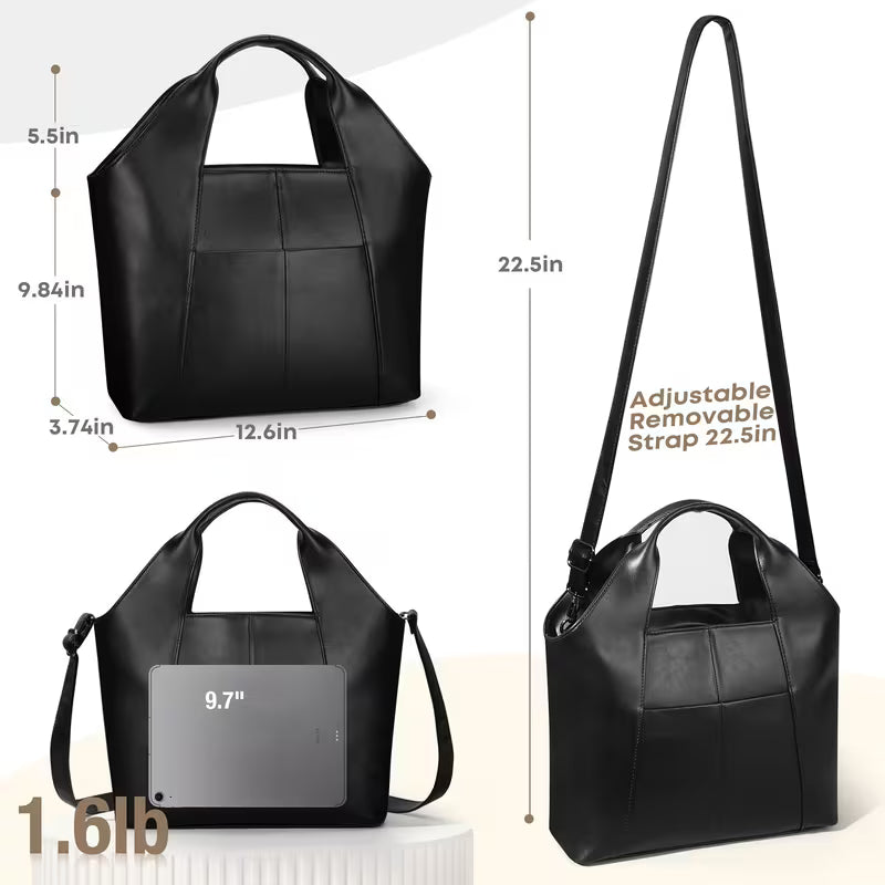 Women's Genuine Leather Burgundy Handbag interior