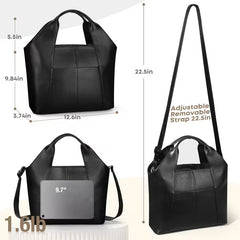 Women's Genuine Leather Burgundy Handbag interior