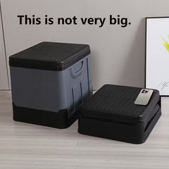 Portable folding emergency toilet for camping, RVs, and travel