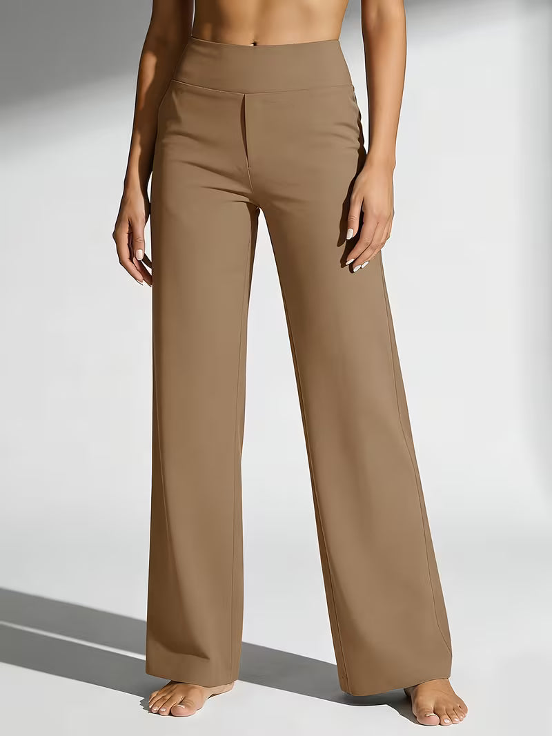 3-piece women’s wide-leg yoga pants set